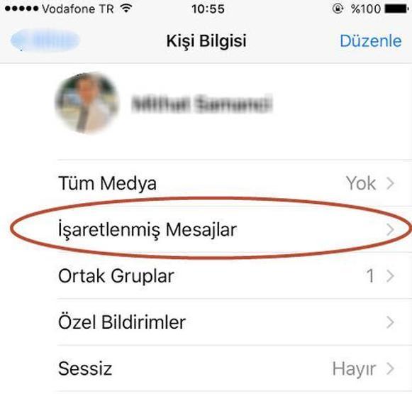 Whatsapp'a yıldızlı mesaj özelliği geldi