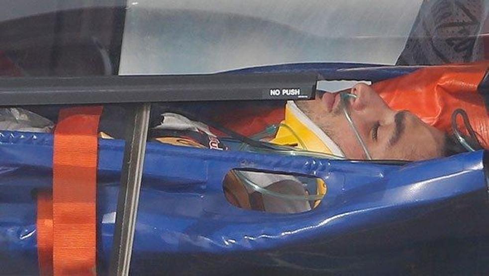F1 Rusya antrenman turlarında korkunç kaza