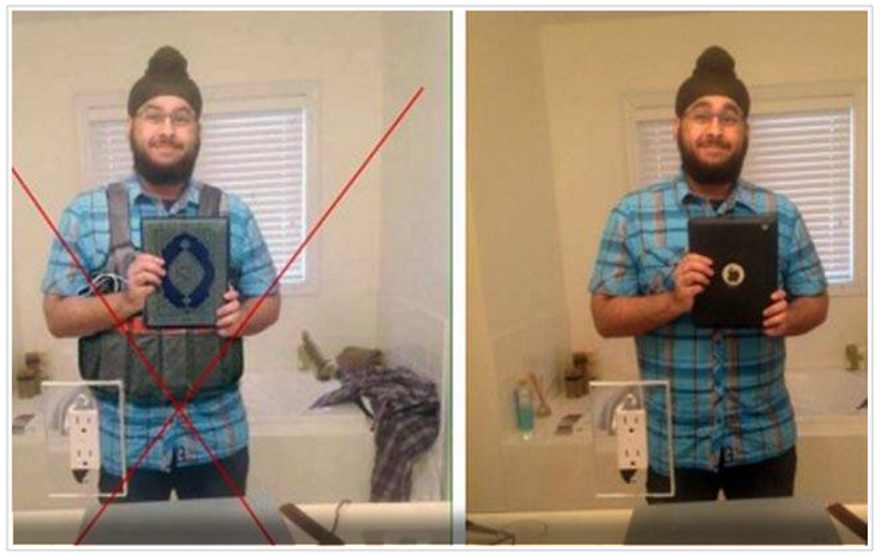 Selfie'si photoshop'lanıp Paris'teki terörist diye lanse edildi