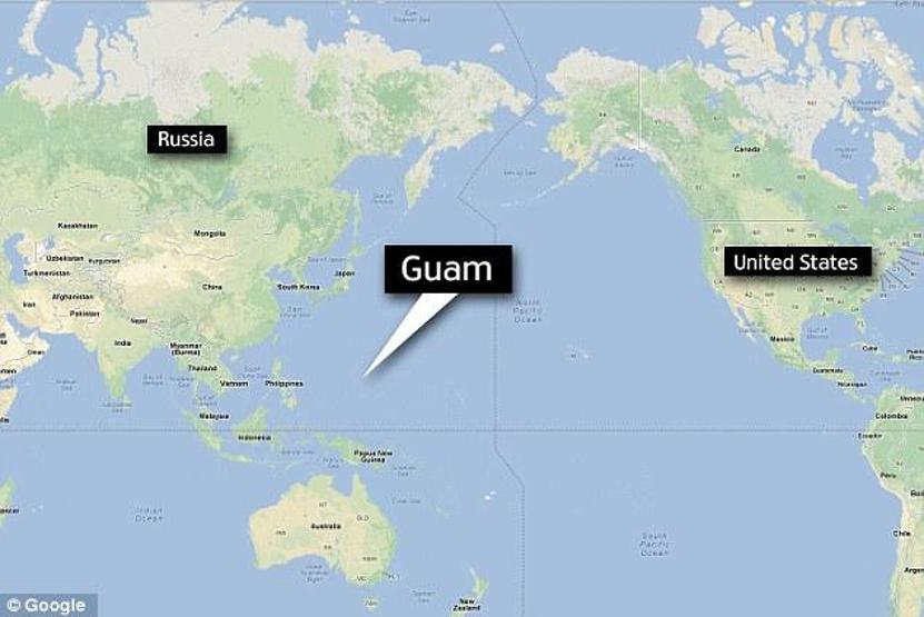 Остров гуам где находится