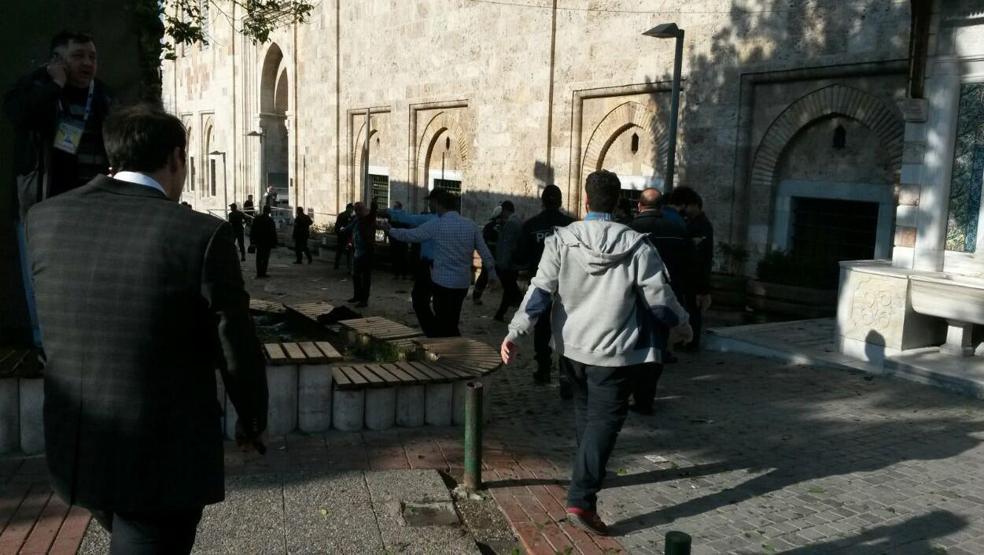 Bursadaki patlama bölgesinden ilk kareler