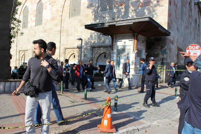 Bursadaki patlama bölgesinden ilk kareler