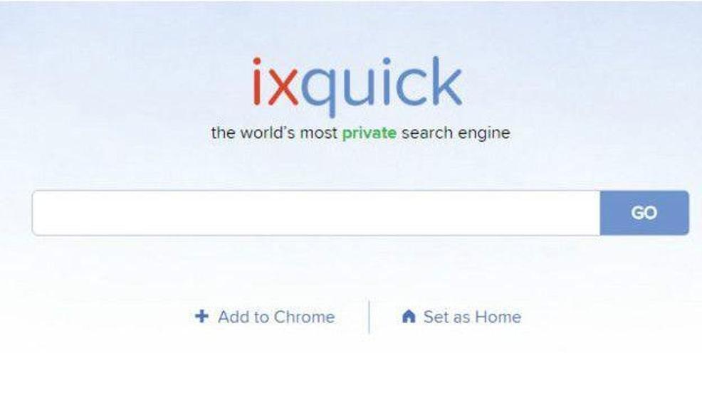 Add search engine. Ixquick. search engine.