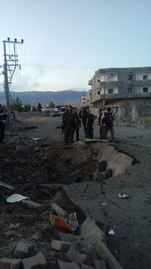 Silopideki patlamanın yarattığı tahribat, sabah ortaya çıktı