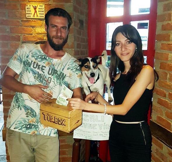 Sahibinin cezalandırdığı Jack, turistlerin ilgi odağı oldu