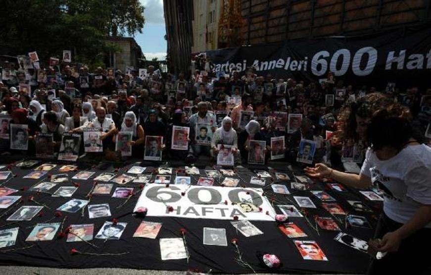 Cumartesi Annelerinin 600üncü hafta eylemi