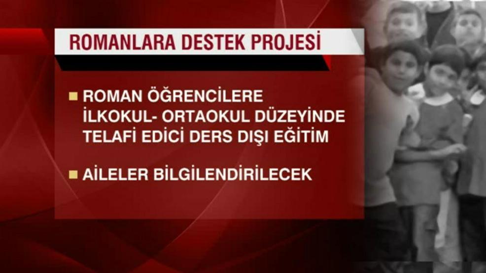 Romanlara destek projesi hayata geçiyor