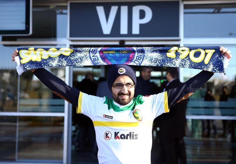 Fenerbahçe kafilesi Diyarbakırda