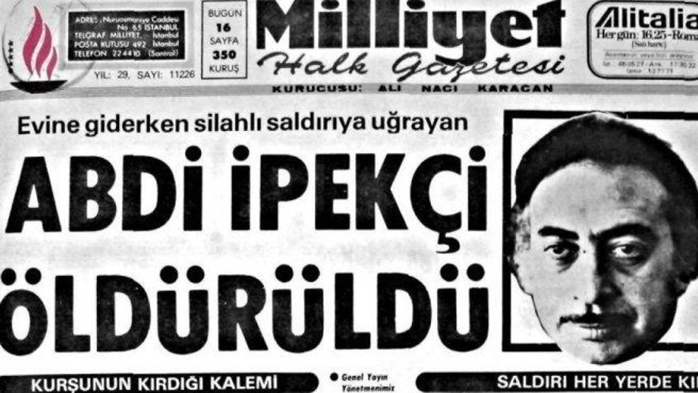 Türkiyeyi sarsan suikastlar