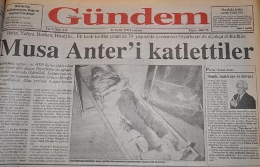Türkiyeyi sarsan suikastlar