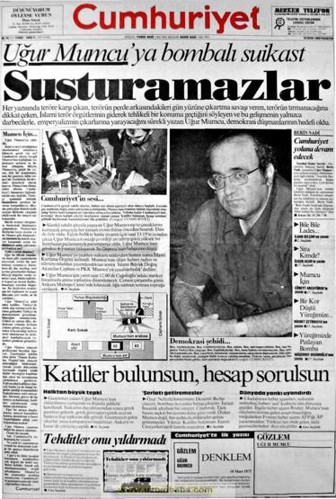 Türkiyeyi sarsan suikastlar