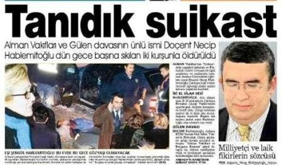 Türkiyeyi sarsan suikastlar