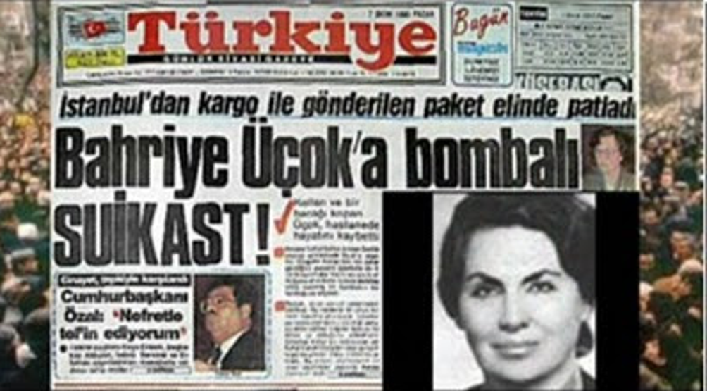 Türkiyeyi sarsan suikastlar