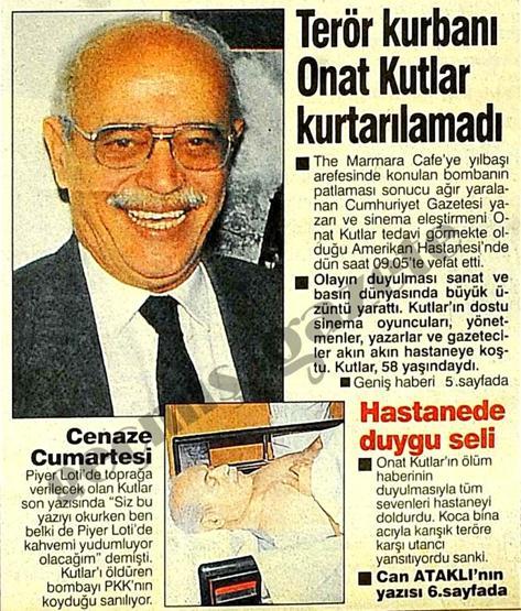 Türkiyeyi sarsan suikastlar
