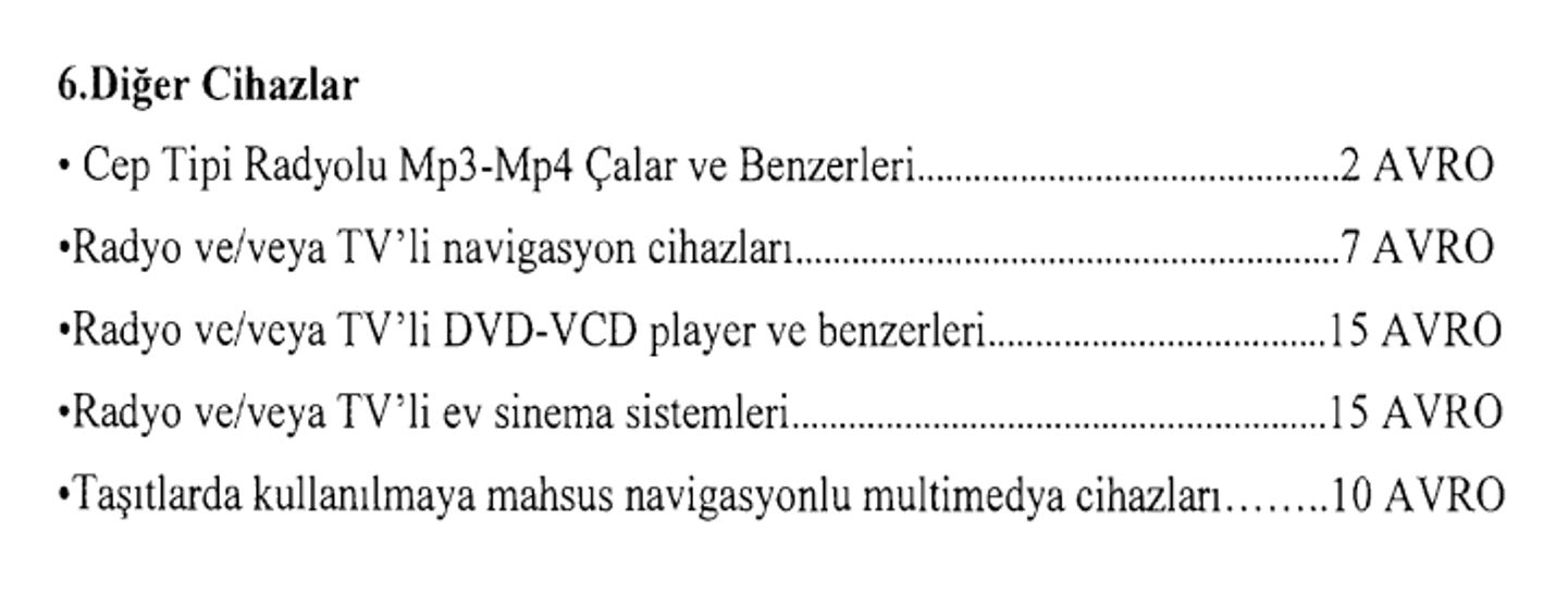 Elektronik cihazlar için 2017 yılı bandrol ücretleri belirlendi