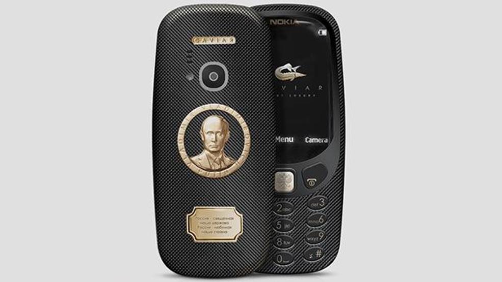 Nokia 3310 Putin özel versiyonu