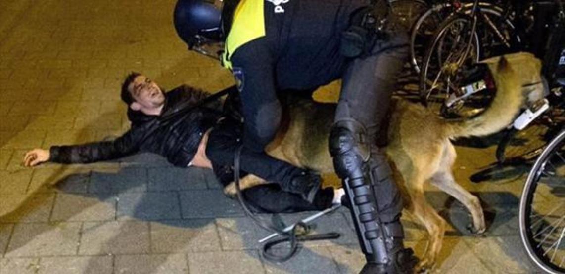 Hollandada polis köpeğinin ısırdığı Türk, İstanbulda tedavi görecek