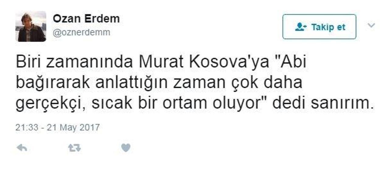 Murat Kosova sosyal medyayı yıktı geçti