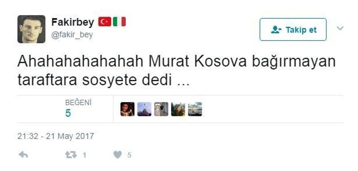 Murat Kosova sosyal medyayı yıktı geçti