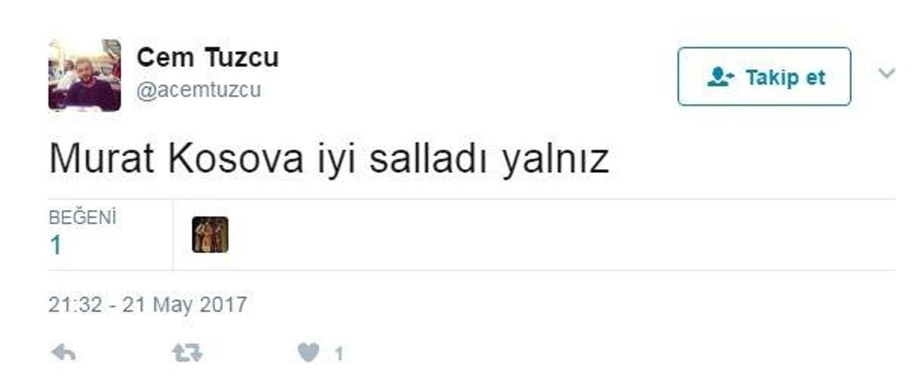 Murat Kosova sosyal medyayı yıktı geçti