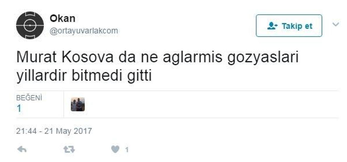 Murat Kosova sosyal medyayı yıktı geçti