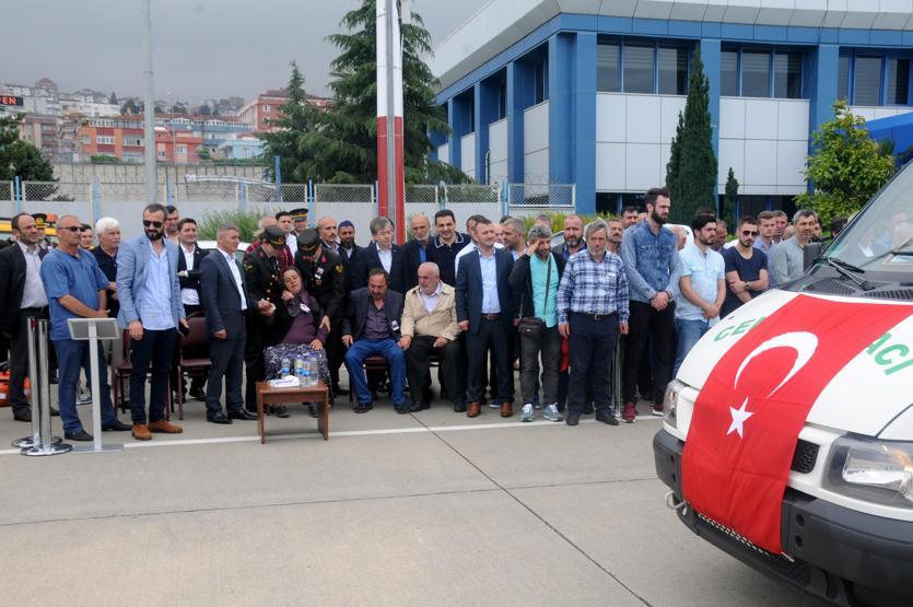 Batmanda şehit olan uzman çavuş Rizede toprağa verildi