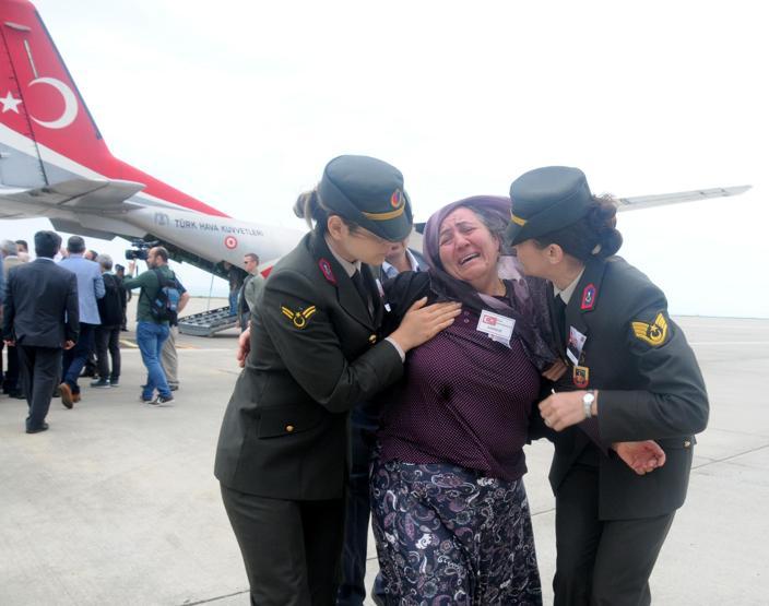 Batmanda şehit olan uzman çavuş Rizede toprağa verildi