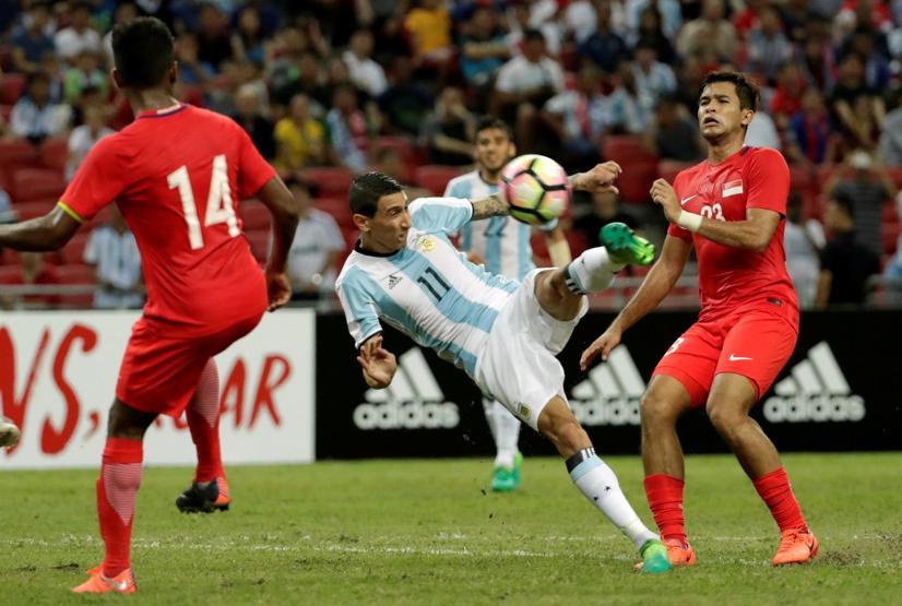 Arjantin, Singapur maçında bir şey denedi: 6-0