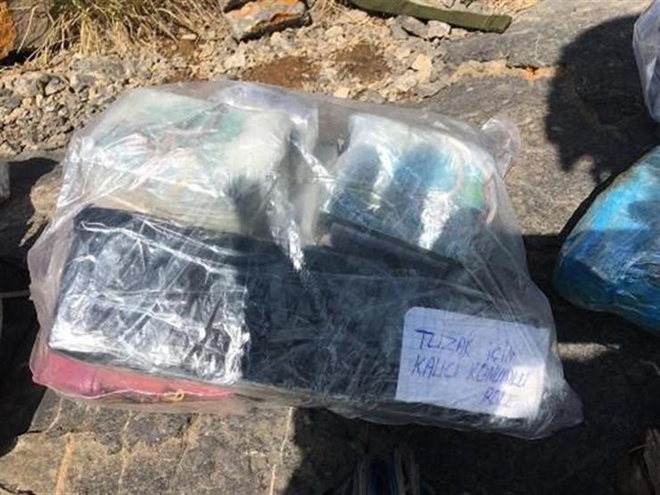9 PKKlının öldürüldüğü operasyonda bunlar ele geçirildi