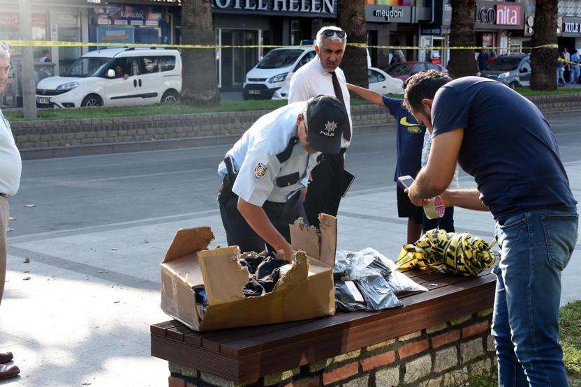 Şüpheli koliden bu çıktı