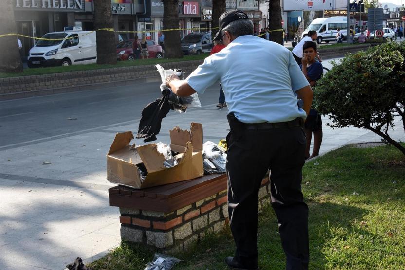 Şüpheli koliden bu çıktı