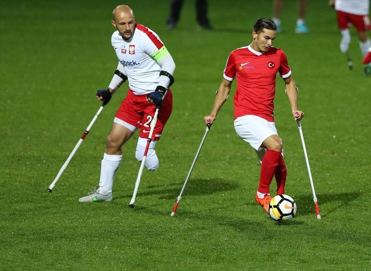 Son dakika: Ampute Milli Futbol Takımı finale yükseldi