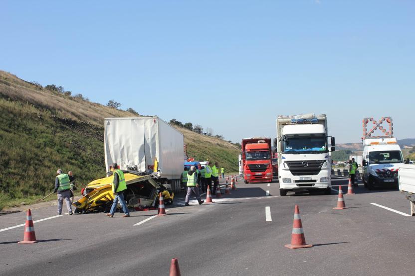 Üçüncü köprü yolunda korkunç kaza
