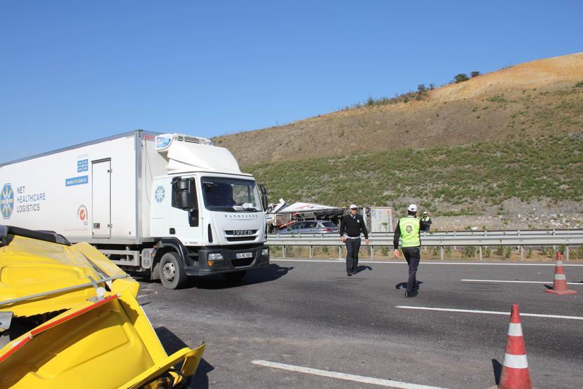 Üçüncü köprü yolunda korkunç kaza