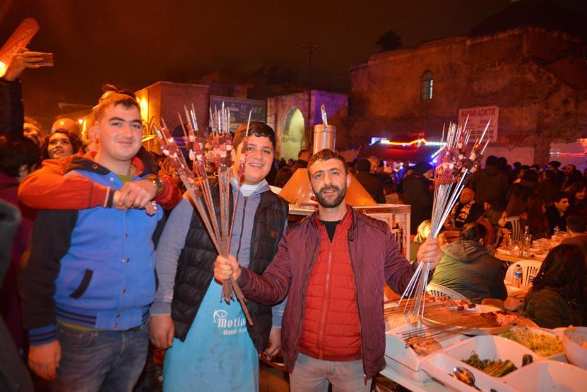Dün gece Adana...