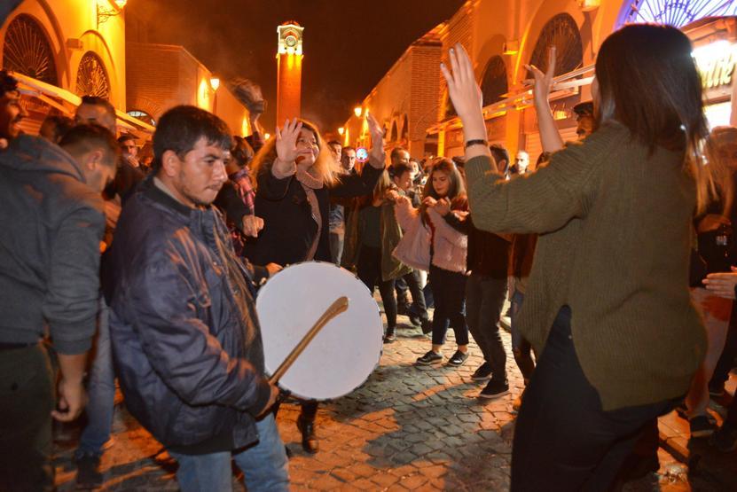 Dün gece Adana...