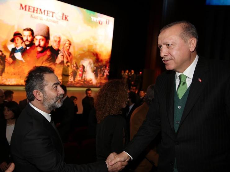 Cumhurbaşkanı Erdoğan Kut-ül Amare dizisinin tanıtım gecesinde