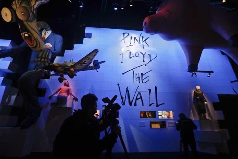 50. yılını kutlayan Pink Floydun Romada sergisi açıldı