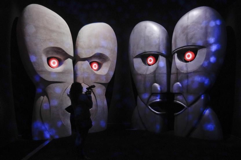 50. yılını kutlayan Pink Floydun Romada sergisi açıldı
