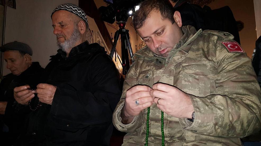 Kosovada, Afrinde şehit düşen Türk askerleri için dualar okundu