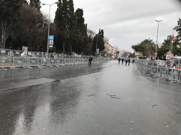 Bakırköyde 8 Mart mitingi