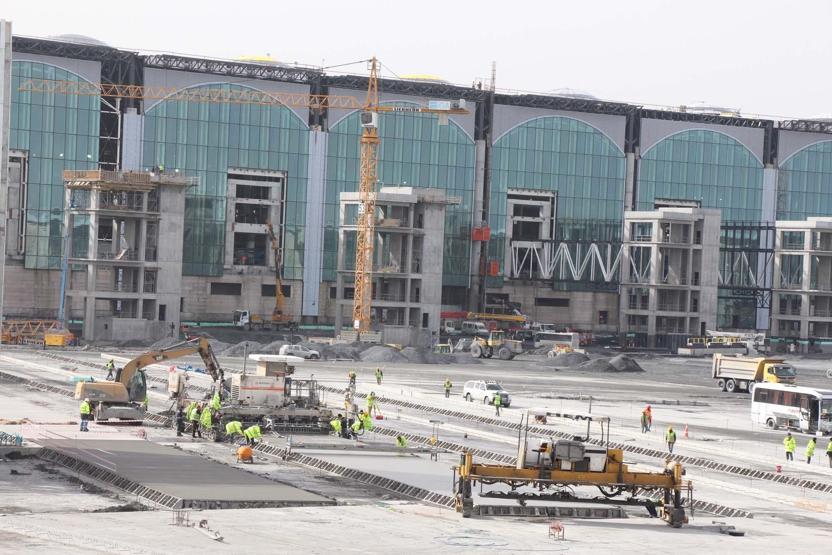 Üçüncü havalimanı inşaatında son durum: Yüzde sekseni tamamlandı