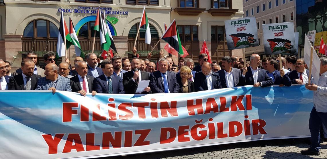 Türkiye Filistin için ayakta