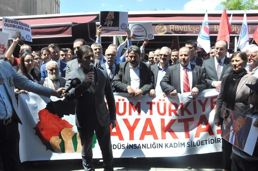 Türkiye Filistin için ayakta