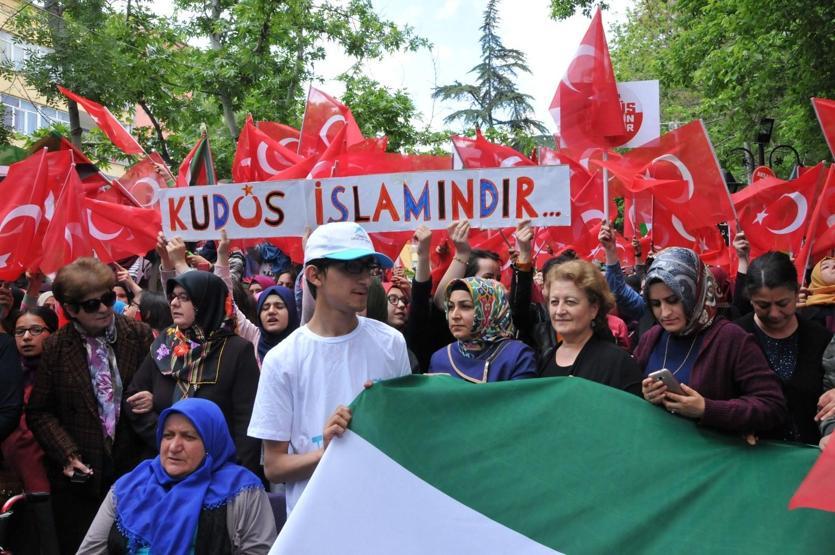 Türkiye Filistin için ayakta