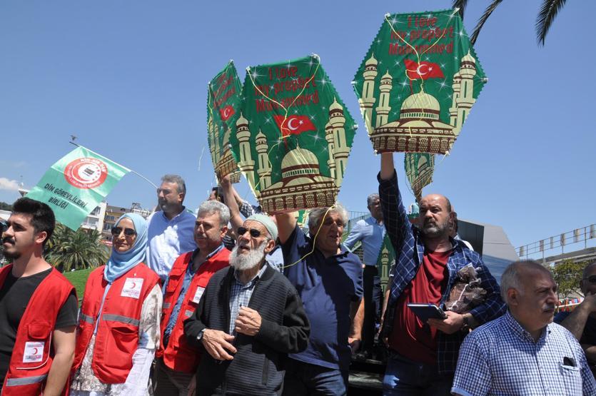 Türkiye Filistin için ayakta