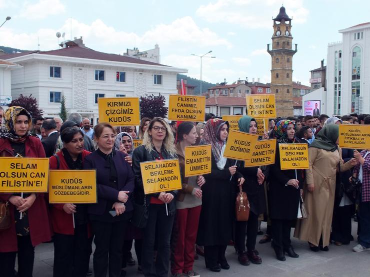 Türkiye Filistin için ayakta
