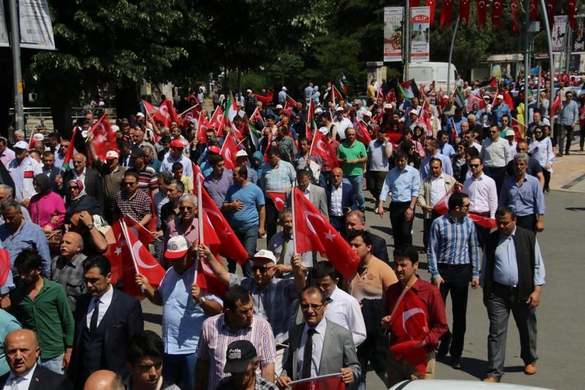 Türkiye Filistin için ayakta