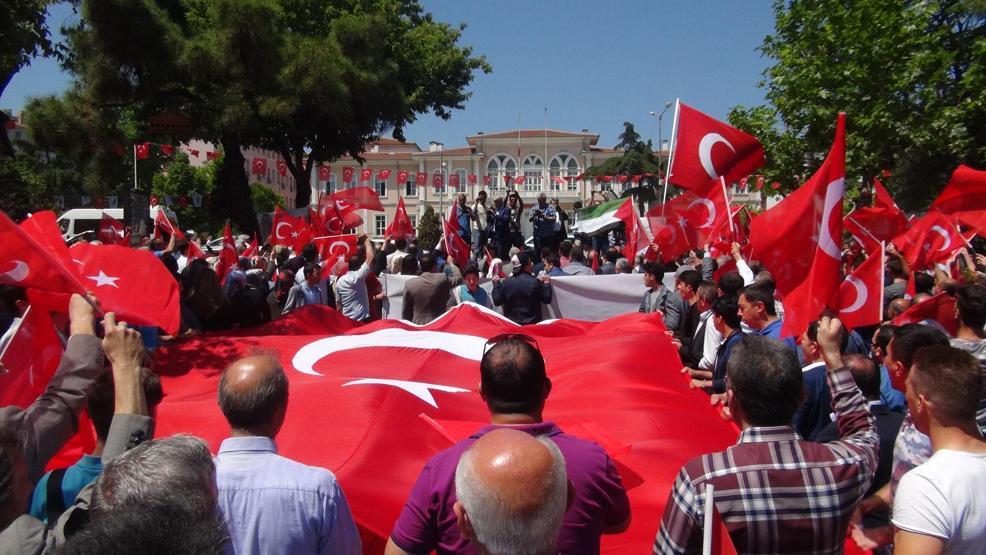 Türkiye Filistin için ayakta