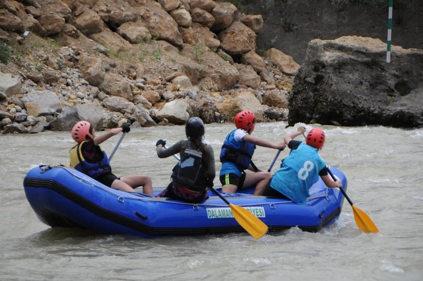 Türkiye Rafting Şampiyonası Tuncelide başladı